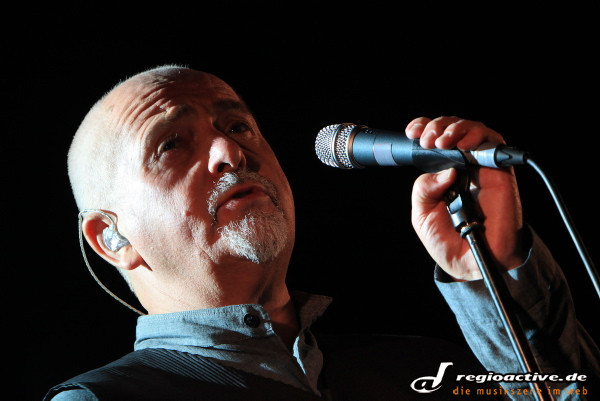 der genesis-frontmann live in concert - Fotos von Peter Gabriel in der Mannheimer SAP Arena 