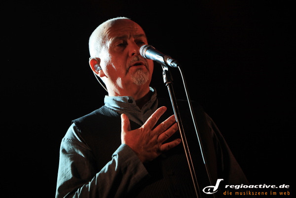 mit dem new blood orchestra - Peter Gabriel live in der SAP Arena in Mannheim 